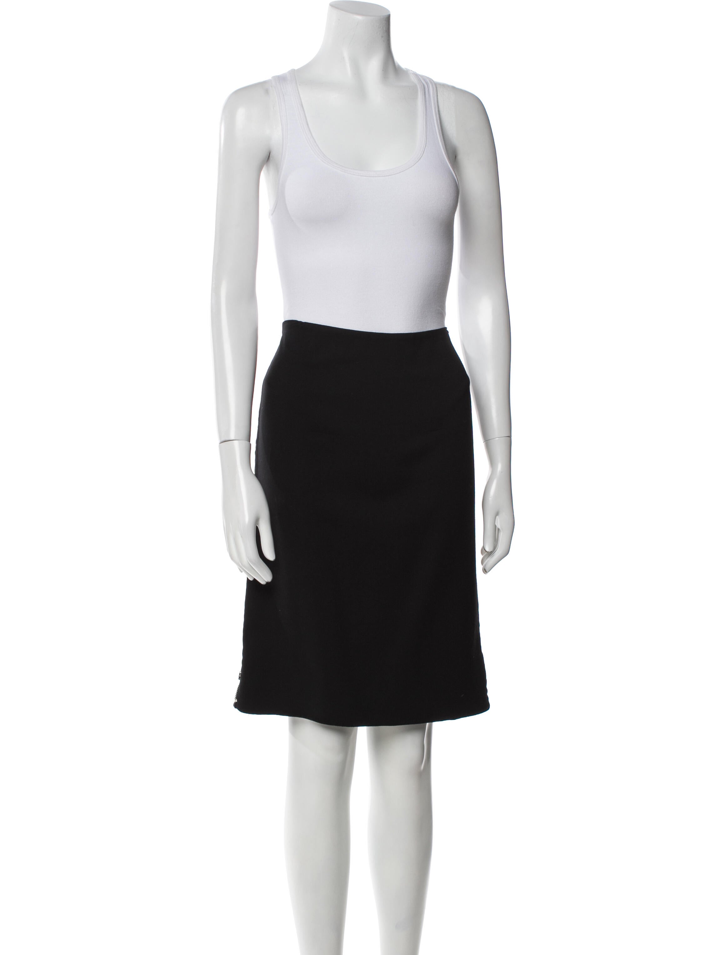 Michael Kors Virgin Wool Skirt Set